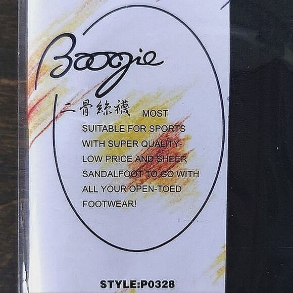 Lot of 2 | Japanese 90s Deadstock sheer nylon sandal foot socks - Picture 8 of 9